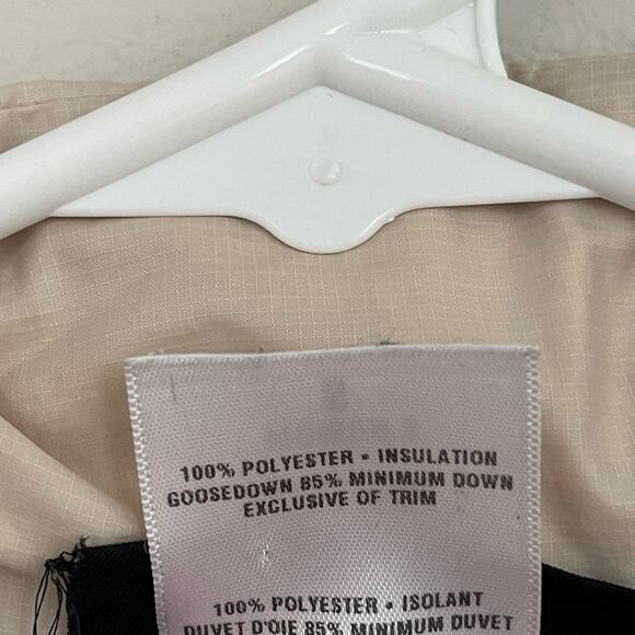 Patagonia Beige Fiona Down Puffer Longline Parka Coat (S) - Picture 9 of 9